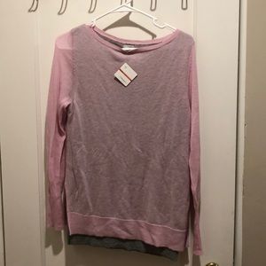 Halogen cashmere sweater.